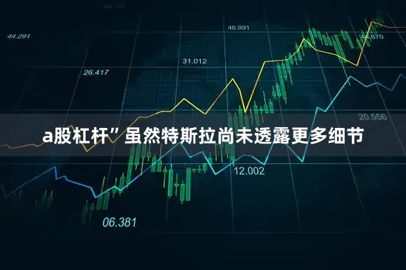 a股杠杆”　　虽然特斯拉尚未透露更多细节
